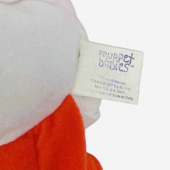 Vintage 1997 Muppet Babies Animal Bean Bag Plush Jim Henson Toy Biz 90s Cartoon - Picture 8 of 12